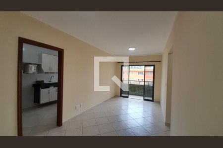 Sala de apartamento para alugar com 1 quarto, 57m² em Tupi, Praia Grande
