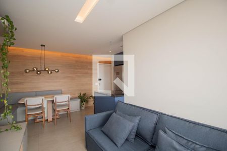 Sala de apartamento à venda com 2 quartos, 64m² em Vila Mangalot, São Paulo