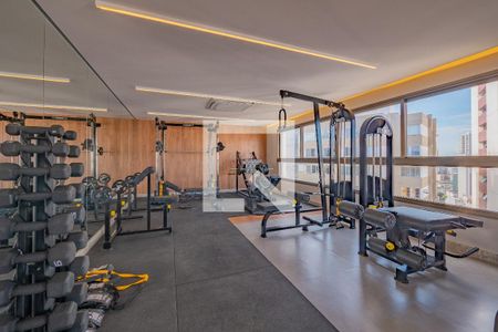 Apartamento para alugar com 45m², 1 quarto e 1 vaga Apartamento para alugar com 45m², 1 quarto e 1 vagaAcademia