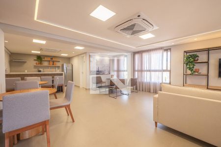 Apartamento para alugar com 45m², 1 quarto e 1 vaga Apartamento para alugar com 45m², 1 quarto e 1 vagaÁrea comum - Salão de festas