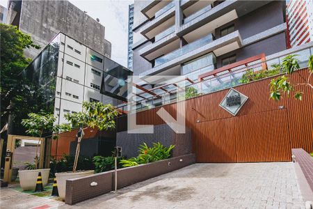 Apartamento para alugar com 45m², 1 quarto e 1 vaga Apartamento para alugar com 45m², 1 quarto e 1 vagaFachada