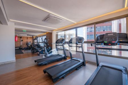 Apartamento para alugar com 45m², 1 quarto e 1 vaga Apartamento para alugar com 45m², 1 quarto e 1 vagaAcademia