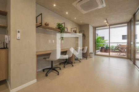 Apartamento para alugar com 45m², 1 quarto e 1 vaga Apartamento para alugar com 45m², 1 quarto e 1 vagaCoworking