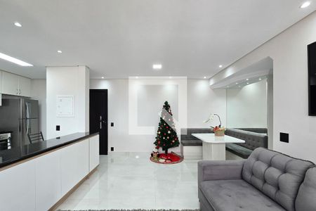 Sala de apartamento à venda com 3 quartos, 74m² em Baeta Neves, São Bernardo do Campo