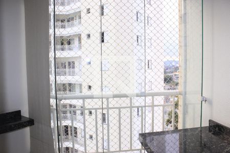 Apartamento à venda com 55m², 2 quartos e 1 vagaVaranda e fachada