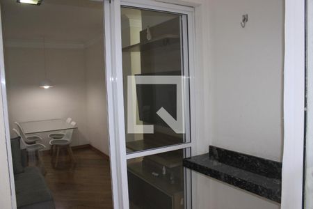 Apartamento à venda com 55m², 2 quartos e 1 vagaVaranda e fachada