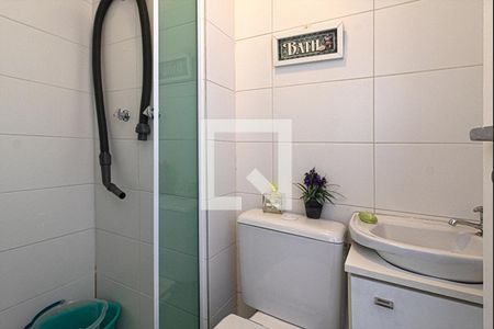 Apartamento à venda com 111m², 3 quartos e 2 vagasbanheiro na área de serviço