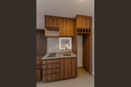 Studio para alugar com 19m², 1 quarto e sem vaga Studio para alugar com 19m², 1 quarto e sem vagaCozinha