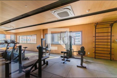 Studio para alugar com 19m², 1 quarto e sem vaga Studio para alugar com 19m², 1 quarto e sem vagaÁrea comum - Academia