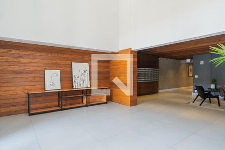 Studio à venda com 40m², 1 quarto e 1 vaga Studio à venda com 40m², 1 quarto e 1 vagaHall social