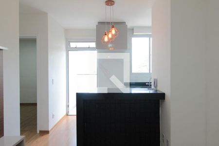 Sala de apartamento para alugar com 2 quartos, 47m² em Candelária, Belo Horizonte