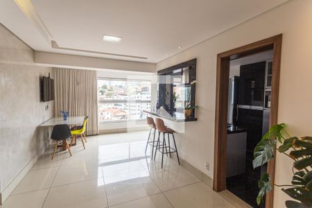 Sala de apartamento para alugar com 3 quartos, 95m² em Palmares, Belo Horizonte