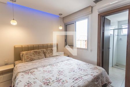 Suíte de apartamento para alugar com 3 quartos, 95m² em Palmares, Belo Horizonte