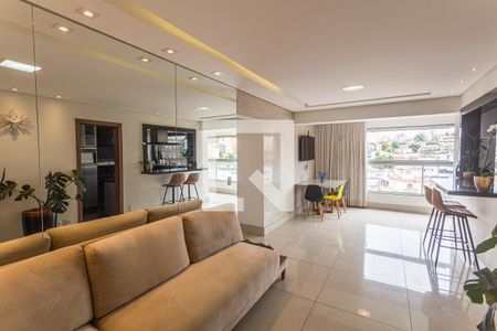 Sala de apartamento para alugar com 3 quartos, 95m² em Palmares, Belo Horizonte