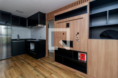 Sala de apartamento para alugar com 1 quarto, 37m² em Campo Belo, São Paulo