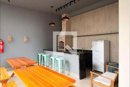 Apartamento à venda com 36m², 1 quarto e 1 vaga Apartamento à venda com 36m², 1 quarto e 1 vagaÁrea comum - Churrasqueira