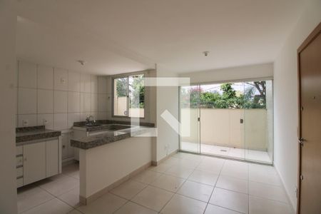 Sala de apartamento para alugar com 2 quartos, 60m² em Ouro Preto, Belo Horizonte