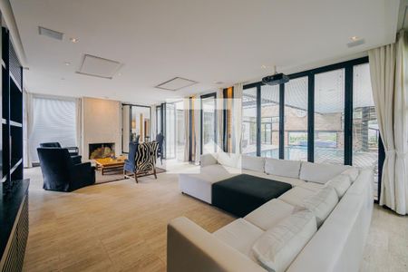 Sala de TV de casa à venda com 7 quartos, 900m² em Boaçava, São Paulo