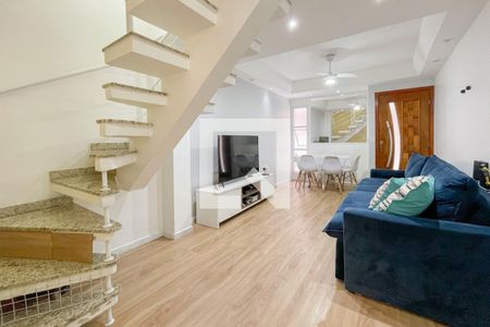 Sala  de casa de condomínio para alugar com 2 quartos, 100m² em Nova Petrópolis, São Bernardo do Campo