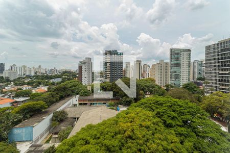 Vista de apartamento para alugar com 2 quartos, 39m² em Indianópolis, São Paulo