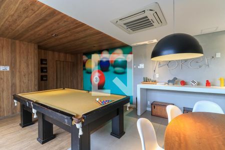 Apartamento à venda com 34m², 1 quarto e sem vaga Apartamento à venda com 34m², 1 quarto e sem vagaÁrea comum - Salão de Jogos