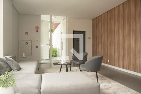 Apartamento à venda com 28m², 1 quarto e sem vagaHall social