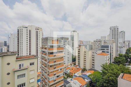 Vista da Varanda de apartamento para alugar com 1 quarto, 92m² em Jardim Paulista, São Paulo