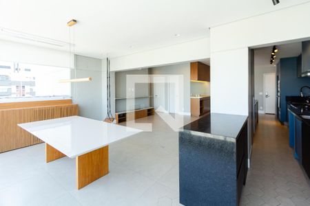Sala/Cozinha de apartamento à venda com 2 quartos, 97m² em Moema, São Paulo