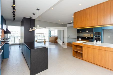 Sala/Cozinha de apartamento à venda com 2 quartos, 97m² em Moema, São Paulo