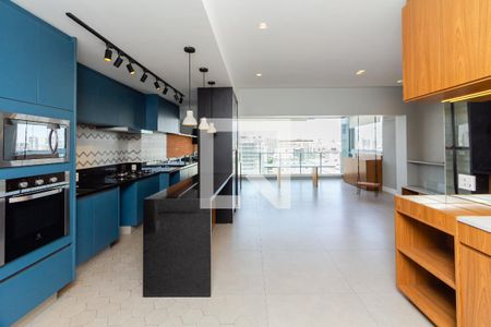 Sala/Cozinha de apartamento à venda com 2 quartos, 97m² em Moema, São Paulo