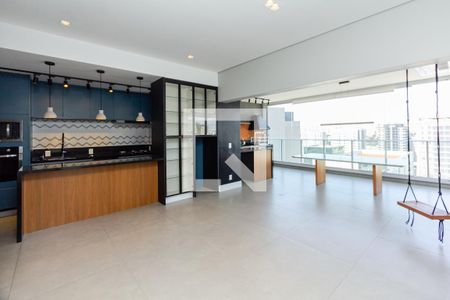 Sala/Cozinha de apartamento à venda com 2 quartos, 97m² em Moema, São Paulo