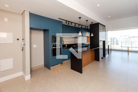 Sala/Cozinha de apartamento à venda com 2 quartos, 97m² em Moema, São Paulo