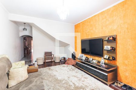 Sala de casa para alugar com 4 quartos, 196m² em Vila Camilópolis, Santo André