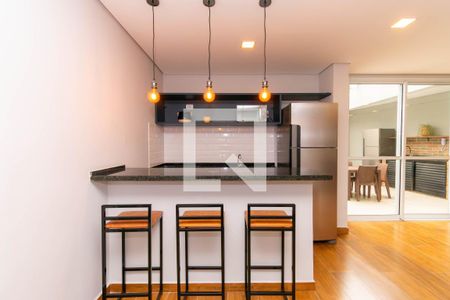 Apartamento à venda com 37m², 2 quartos e sem vagaÁrea comum - Salão de festas