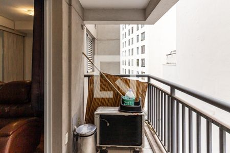 Varanda de kitnet/studio para alugar com 1 quarto, 41m² em República, São Paulo