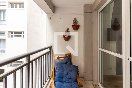 Varanda de kitnet/studio para alugar com 1 quarto, 41m² em República, São Paulo