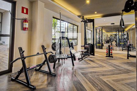 Apartamento para alugar com 45m², 1 quarto e 1 vagaAcademia