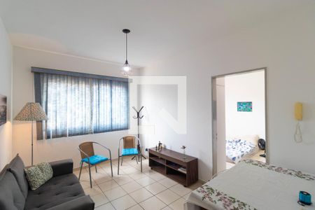Salas de apartamento à venda com 1 quarto, 47m² em Centro, Campinas