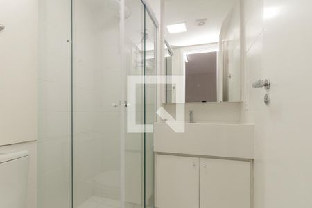 Banheiro de apartamento para alugar com 1 quarto, 25m² em Vila Buarque, São Paulo