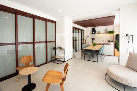Apartamento à venda com 26m², 1 quarto e sem vaga Apartamento à venda com 26m², 1 quarto e sem vagaÁrea comum - Salão de festas