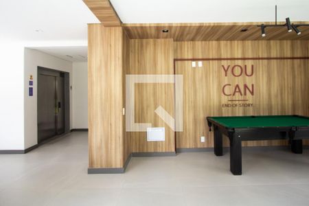 Apartamento à venda com 26m², 1 quarto e sem vaga Apartamento à venda com 26m², 1 quarto e sem vagaÁrea comum - Sala de Jogos