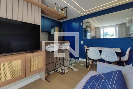 Sala de apartamento para alugar com 2 quartos, 45m² em Jardim São Vicente, Campinas