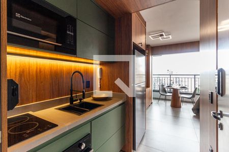 Studio à venda com 27m², 1 quarto e sem vaga Studio à venda com 27m², 1 quarto e sem vagaCozinha