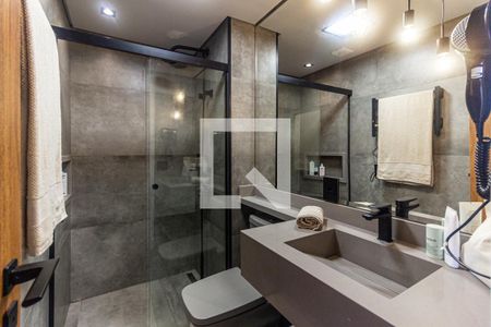 Studio à venda com 27m², 1 quarto e sem vaga Studio à venda com 27m², 1 quarto e sem vagaBanheiro