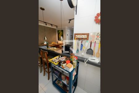 Apartamento à venda com 61m², 2 quartos e 1 vagaDetalhe da cozinha