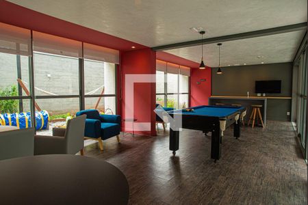 Apartamento à venda com 27m², 1 quarto e 1 vaga Apartamento à venda com 27m², 1 quarto e 1 vagaSalão de jogos