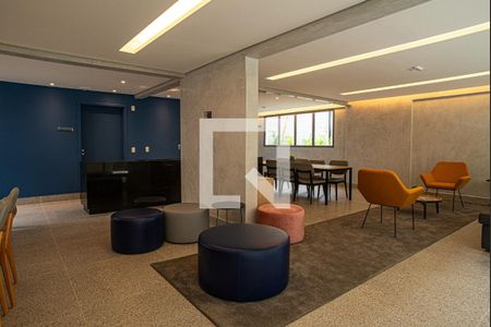 Apartamento à venda com 27m², 1 quarto e 1 vaga Apartamento à venda com 27m², 1 quarto e 1 vagaÁrea comum - Salão de festas