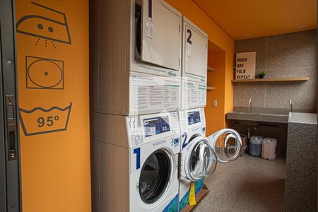 Apartamento à venda com 27m², 1 quarto e 1 vaga Apartamento à venda com 27m², 1 quarto e 1 vagaLavanderia