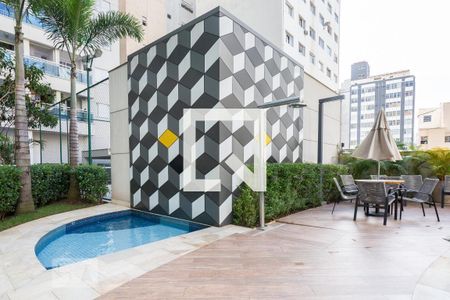 Apartamento à venda com 46m², 1 quarto e 1 vagaPiscina