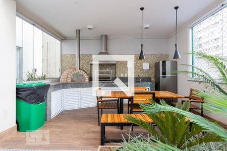 Apartamento à venda com 46m², 1 quarto e 1 vagaChurrasqueira